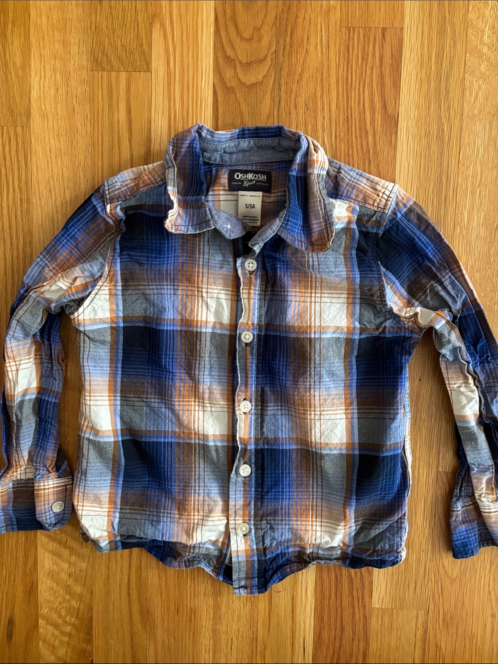 Size 5 Osh Kosh B’Gosh Button Down